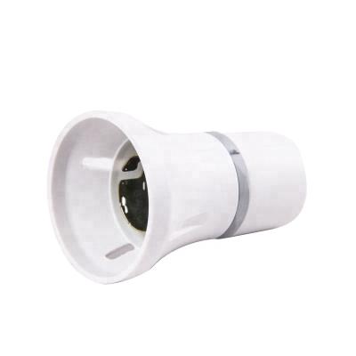 China White Hanging Screw Lamp Holder Socket VGT E27 Switch And Lamp Holder E27 Socket E27 Switch Manufacture 2A 250V British Standard UK Standard for sale