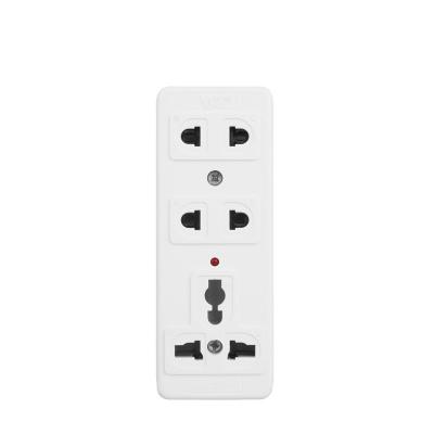 China New Edited Residential/General Purpose Residential/General Purpose Power Strip With 3 Outlet For 2 Pin Plugs Southeastern Country Plugs Power for sale