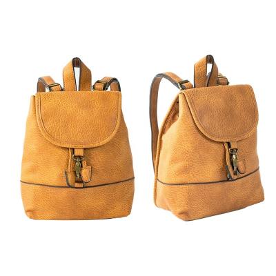 China Waterproof Wholesale Fashion Leisure Travel Womens Backpacks Vegan PU Leather Backpacks For Woman for sale