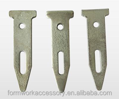 China Steel Formwork Flat Link Polywood Form Filler Accessory Pin , Wedge Pin Used In Korea for sale