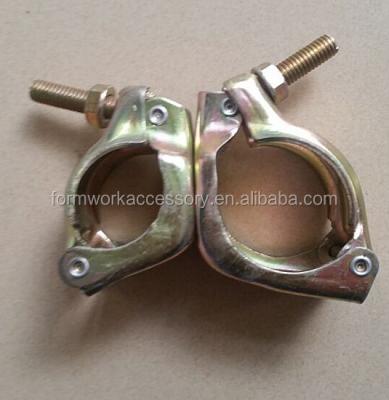 China brace pipe scaffolding galvanized pipe to clamp fixed and swivel clamp for sale