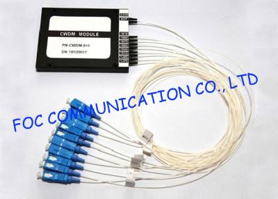 Cina Multiplexor ottici Mux di CWDM/isolamento di Manica moduli 8 + 1 di Demux alto in vendita