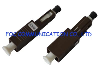 China FTTX Networks Fibre Optic Attenuator , Single Mode Fixed Optical Attenuator MU for sale