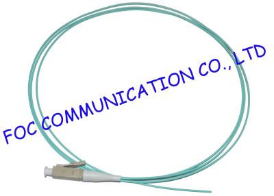 China 1M OM3 10G Fiber Optic Pigtail 0.9mm 1.6mm 2.0mm 2.4mm 3.0mm Easy Operation for sale