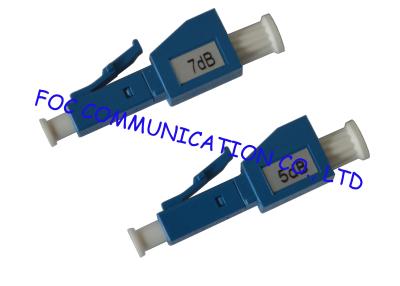 China Mann zum weiblichen Faser-Optikabschwächer LC, zum der Signal-Energie für Faser-Netze zu verringern zu verkaufen