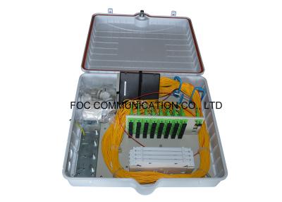 China Ultra Violet Protective Wall Mount Fiber Enclosure , Fiber Optic Enclosures Outdoor for sale