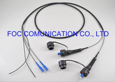 China Armored FTTA Fiber Optic Assemblies ODVA / SC- SCUPC 2 Core Simplex / Duplex Cores for sale