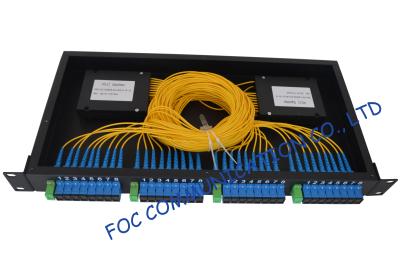 China Gestell-Berg-Faser Plc-Teiler 1x2, 1x4, 1x8, 1x16, 1x32, 1x64 Pon/Lan zu verkaufen