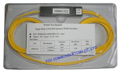 Cina Multiplexor di divisione di lunghezza d'onda del pacchetto dell'ABS per i trasmettitori ed i laser della fibra in vendita