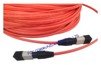 China MPO Multi Mode Fiber Optic Patch Cable Low Insertion Loss For FTTX for sale