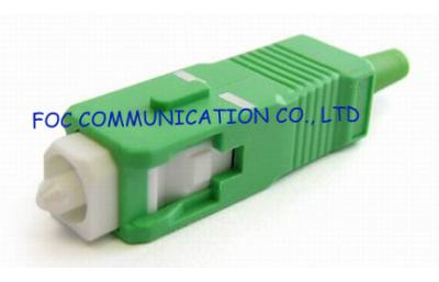 China SC/conector da fibra óptica manutenção programada do APC, conector da fibra do SC das telecomunicações à venda