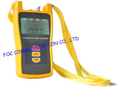 China High Stability Fc / Pc Fiber Optic Light Source Tester For Multimode Fiber for sale