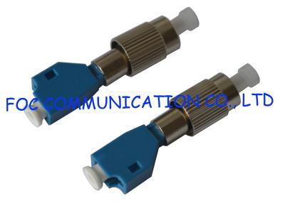 China FC Male to LC Female Hybrid Fiber Optic Adapter , optical fiber coupler Telecom Use for sale