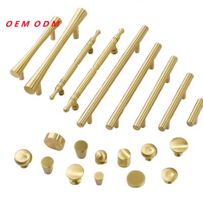 China Factory Direct Sale Modern Gold Cabinet Handles for Drawer and Furniture, Door Handle for sale