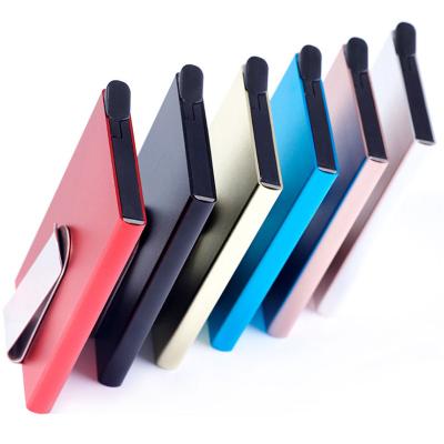 China Multifunctional Fashion Mini Wallet Card Holder Card Holder Wallet Aluminum Foil for sale