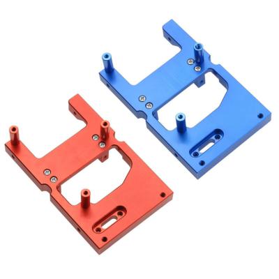 China Aluminum Alloy Servo Fixed Mount Support Fixed Bracket For Wpl B14 B16 B24 B36 C14 C24 Manganese D90 99s RC Car Upgrade Metal Spare Parts for sale