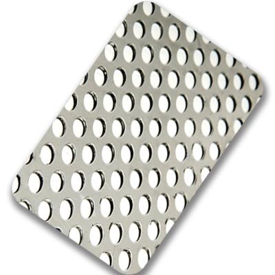 China Corrosion Resistance Building Materials Stainless Steel Perforated Metal Sheet Perforated Metal Sheet for sale