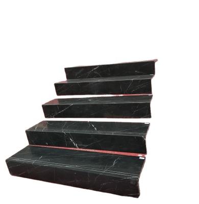 China Modern Marble Staircase For Hotel Lobby Floor And Wall Customized Size for sale