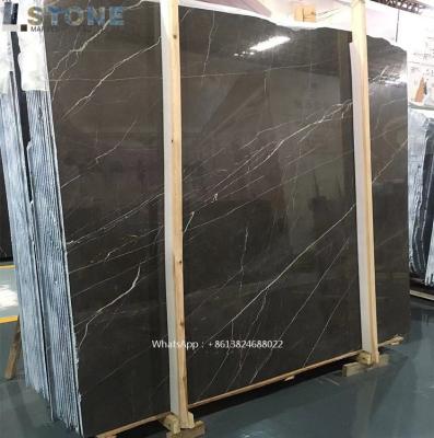 China Modern Pietra Gray Marble Slabs for sale