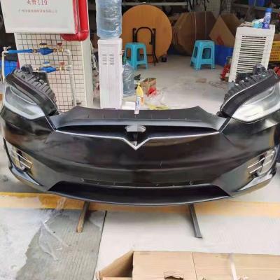 China Factory Outlet Auto Parts Tesla Front Bumper Set 2016-2019 For Tesla Model X Body Kit for sale