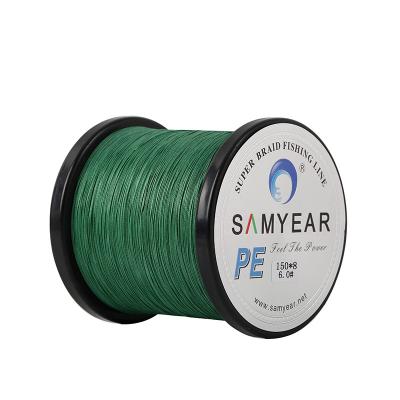 China Abrasion Resistance Sea Fishing Tackle Lures Fishing Multifilament PE 12 Strands Braided Fishing Line for sale