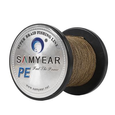 China SAMYEAR Amazone High Tensile Selling Fishing Tackle PE 100% Braided Wire Spotted Fishing Line for sale