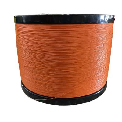 China Amazon Wholesales Hot Sale 100M Orange 30LB 8 Strands High Tensile No Fade Fishing Line for sale