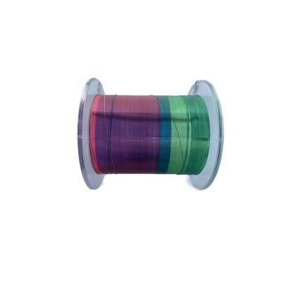 China Outdoor High Tensile Fishing Tackle 5 Meters Nylon Fishing Line / Color Mono Nylon Fishing Line for sale