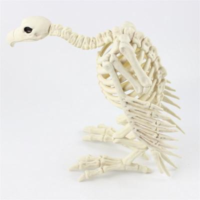 China Halloween Artificial Promotional High Quality Plastic Skeleton Bird Skeleton Animal Skeleton for sale