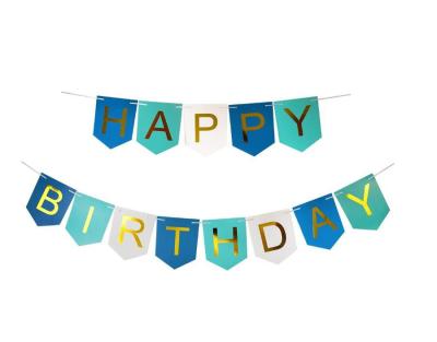 China Vistaprint High Quality Happy Birthday Banners in Various Designs for sale