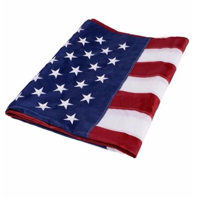 China Hanging 3x5 Customize Logo Trump Polyester 2020 American Wholesale Custom Printing National Flag for sale