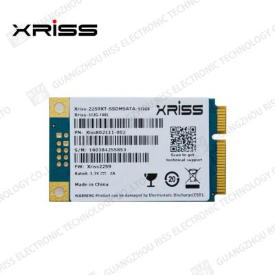 China SSD XRISS Computer Parts Internal Hard Disk 512GB SSD MSATA for PC Laptop SSD for sale