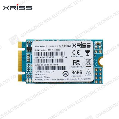 China Cheap Fast SSD XRISS SSD M2-2242 512GB Read And Write Hard Drive Disk for sale