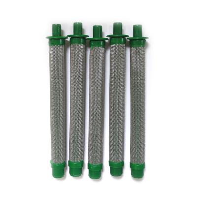 China Factory Direct Sales Sprayer Pump Sprayer Spray Gun Spare Parts Rongpeng 30 Mesh Green Airless Filter For Home Decoration for sale