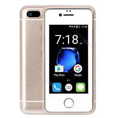 China Dual SIM Card Size Very Mini Small Size Touch Screen Android WCDMA Dual Sim Cell Phone for sale