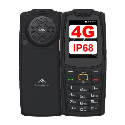 China Dual SIM Card AGM M7 4G PTTs 1GB+8GB 2500mAh Dual Speaker IP68/IP69K Waterproof Rugged Android 8.1 Button Mobile Phone for sale