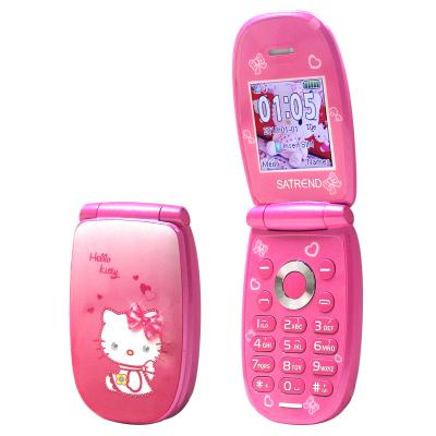 China Wholesale Cheap Cute Pink Small Mini 2G GSM Cute Keypad Student Stock Student Child Button Feature Mobile Phone for sale