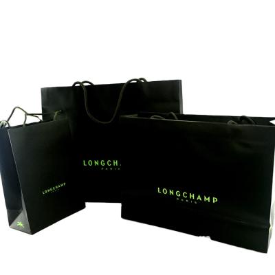 China New Design Recyclable For Jewelry Wax Coated Bags Famous Brand Paper Bag Best Price for sale