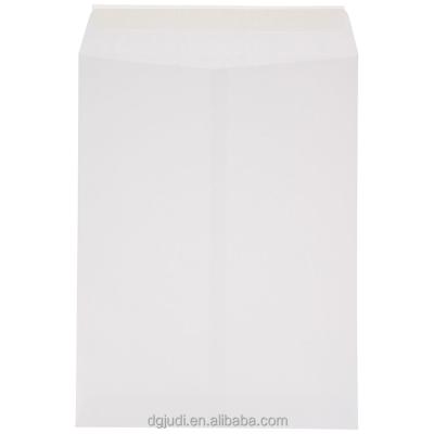 China Eco - Friendly Self - Seal Security Paper White Catalog Envelopes For Safe Mailing Securely , 9 x 12 for sale