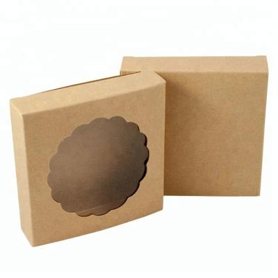 China Window Design Biodegradable Recycled Paper Printing Gift Boxes For Food Packaging for sale