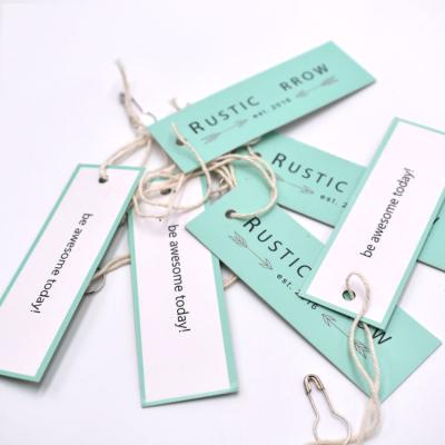 China Sustainable New Style Plastic Luxury Tag String For Wholesales for sale