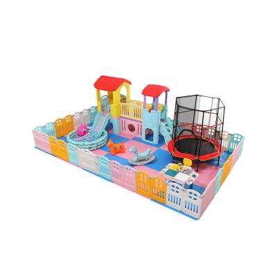 China LLDPE Hot Selling Imported Eco-Friendly Plastic Children Play Combination Slide Multifunctional Kids For Playground for sale