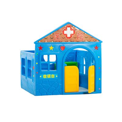 China Eco-friendly Wholesale Cheap Plastic Toy Children House Kids Indoor Playhouse For Children for sale