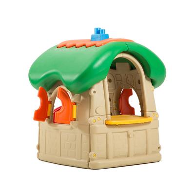 China Eco - Friendly High Quality Kids House Plastic Playhouse For Kids for sale