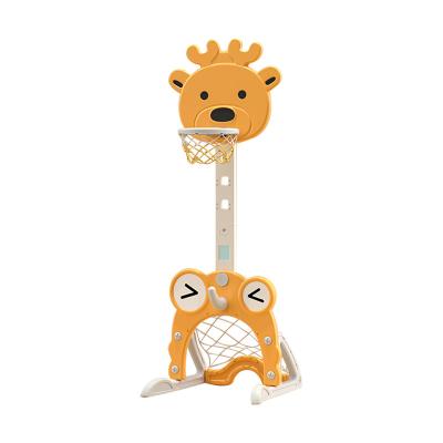 China Imported LLDPE Kids Plastic Indoor Baby Toys Mini Basketball Hoop And Stand For Children for sale