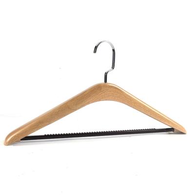 China Suit hangers/shirt hangers/hihg quality cheap hotel garment hangers plastic coat hot sale hotel home pants hangers for dresses, hangers material look like wooden for sale