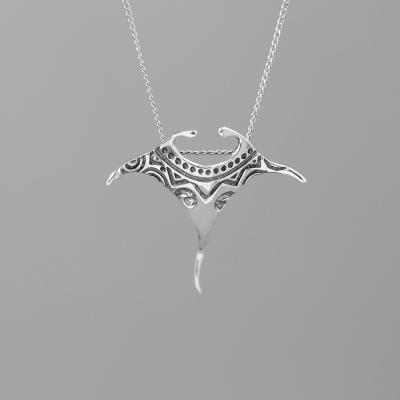 China FASHIONABLE Handmade Fish 925 Sterling Silver Jewelry Pendant from Manta for sale