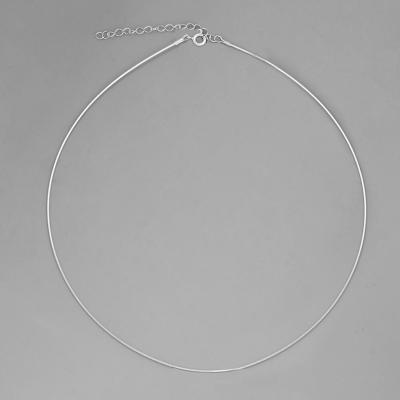 China Wholesale FASHIONABLE 925 Sterling Silver Collar Chain Jewelry for sale