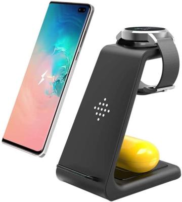 China For AirPods pro YFZN 3 in 1 Wireless Charging Dock for Samsung Galaxy Phone / Watch / Buds for sale