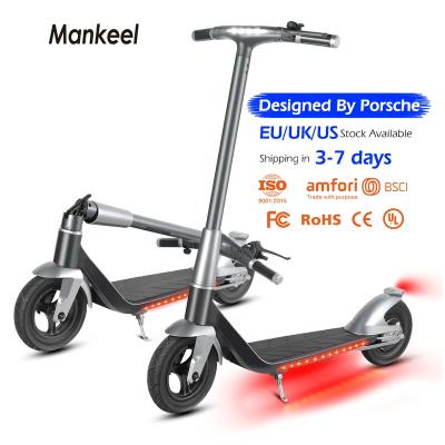 China Fashionable Mankeel Mk006 Designed 350W 10A 8.5 Inch Big Tire Foldbable Electric Scooter At EU Warehouse for sale